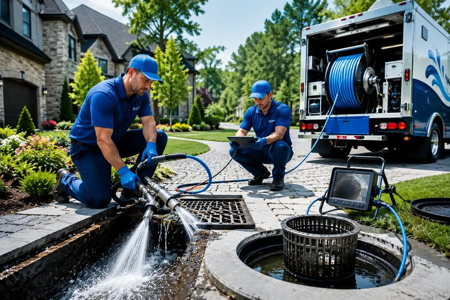 Local outdoor drain cleaning professionals in Clayton, OH