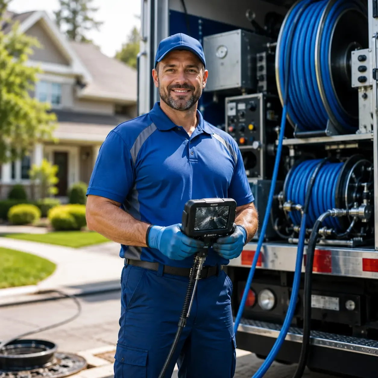 Local outdoor drain cleaning specialists in Clayton, OH